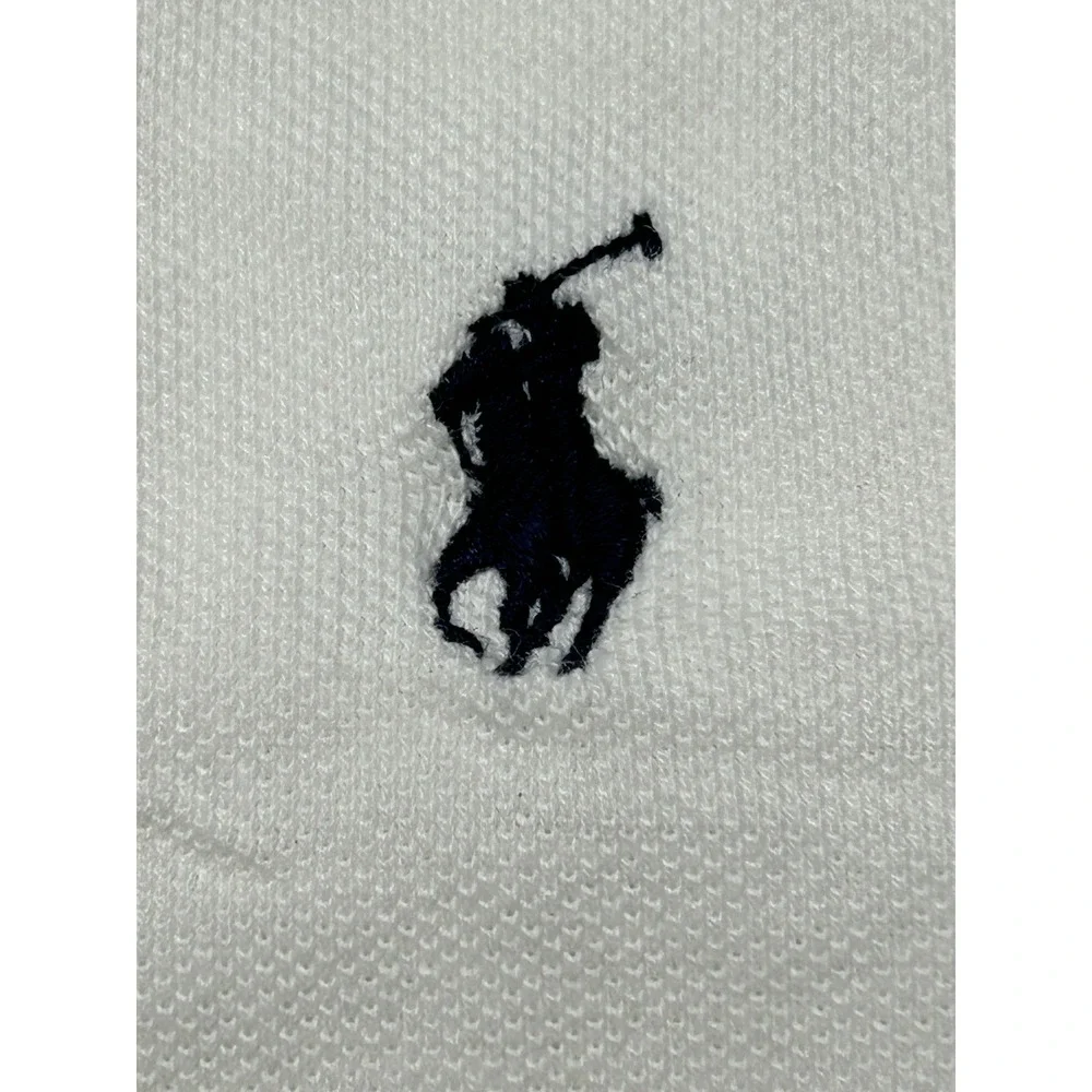 Polo Ralph Lauren Polo Shirt Cotton Pique White L Mens